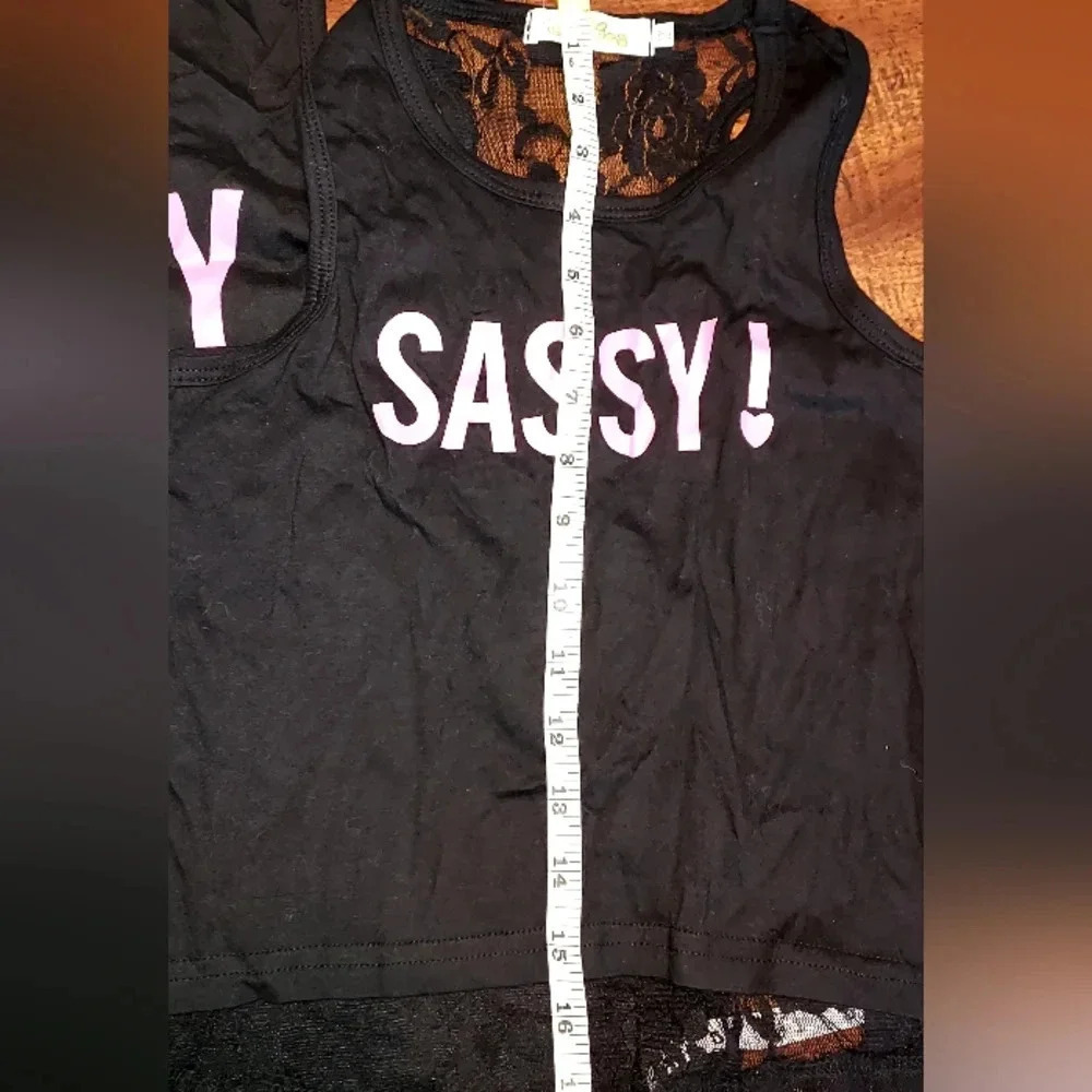 Classy with a side of sassy Mommy and Me Tank Tops-NWT - Picture 10 of 10